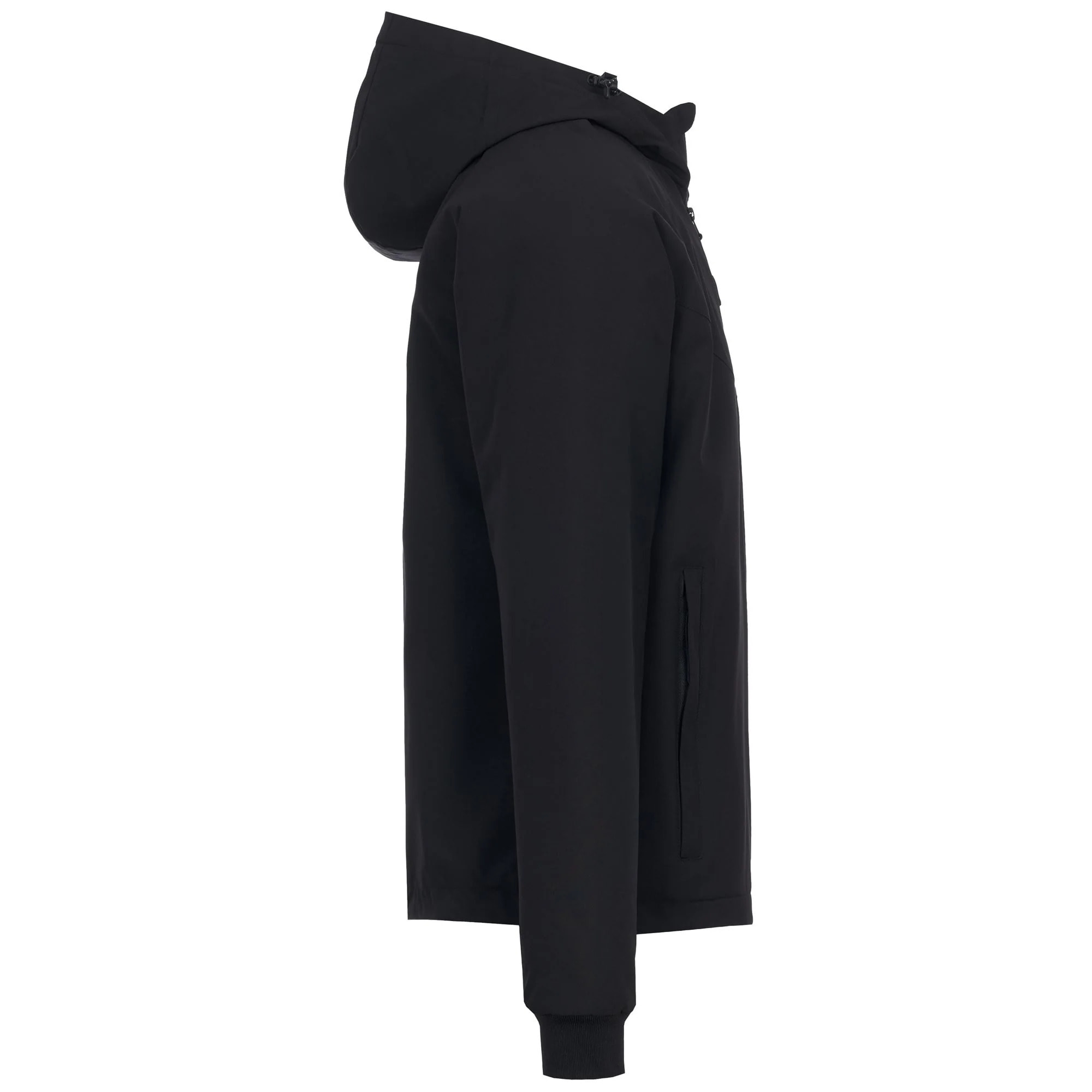 Kappa - Giacche Uomo Nero - Logo Sofymicropol