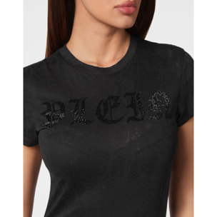 PHILIPP PLEIN T-Shirt Round Neck GOTHIC PLEIN