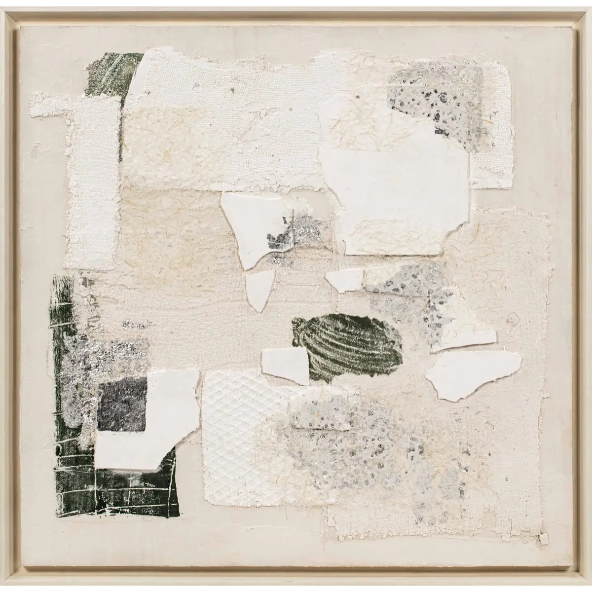 Toile 3D Azariah beige 78x78cm