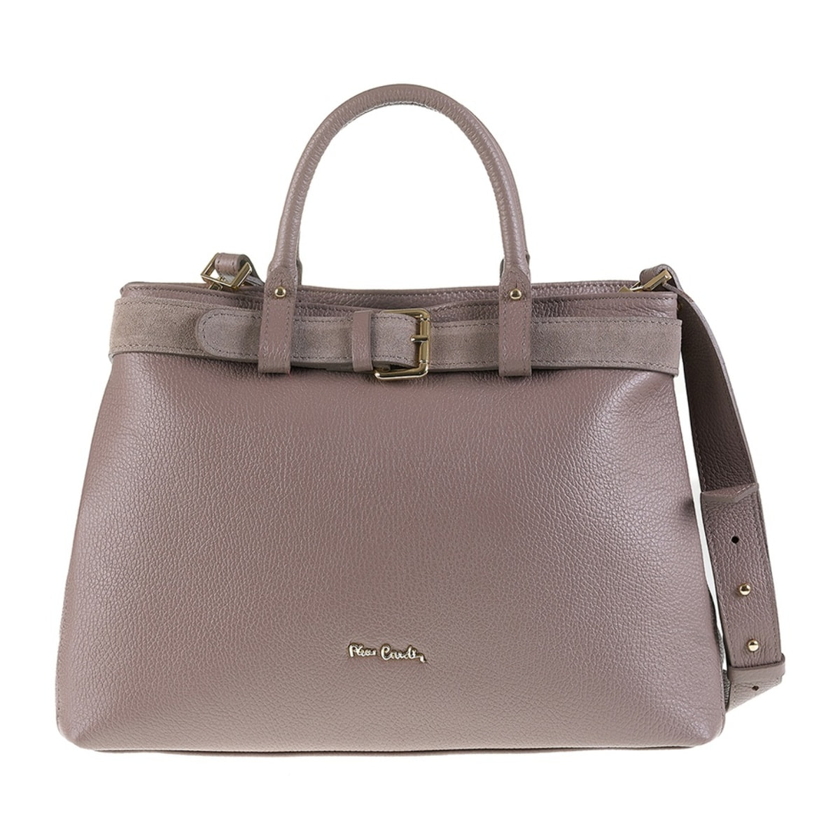 Borsa a mano da donna Made in Italy - Modello Lumina Chic - 100% pelle - 37.0 x 25.0 x 12.0 cm