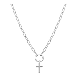 Collar Lux by Lux acabado en rodio