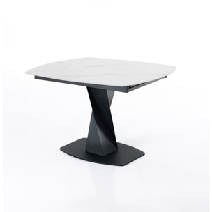 ORESTELUCHETTA Tavolo allungabile DYKE WHITE MARBLE