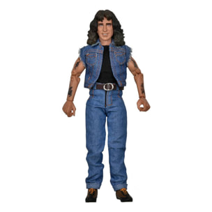 Ac/dc Clothed Action Figura Bon Scott (highway To Hell) 20 Cm Neca