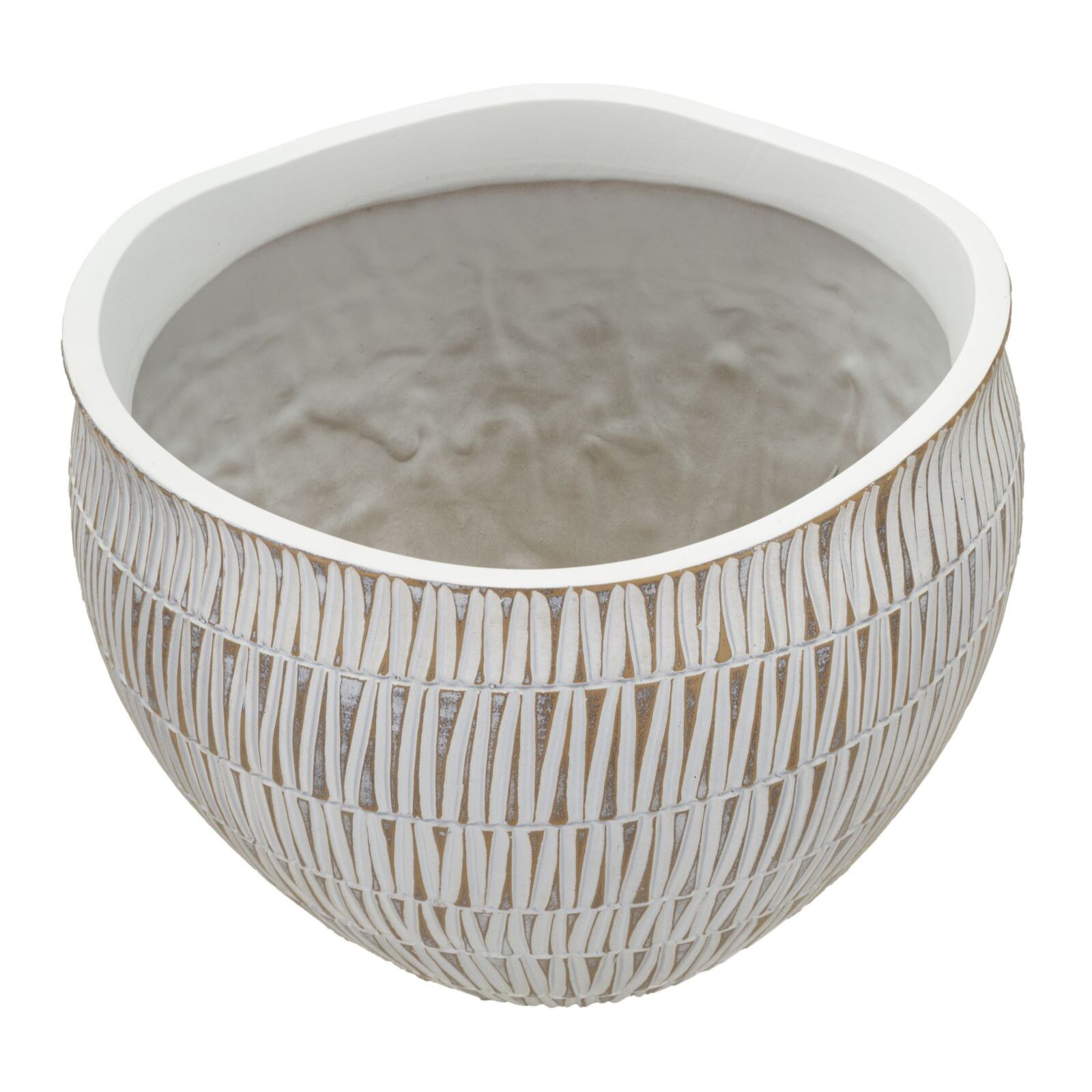 CACHEPOT RESINA STIKY CM Ø 30,5X24,5