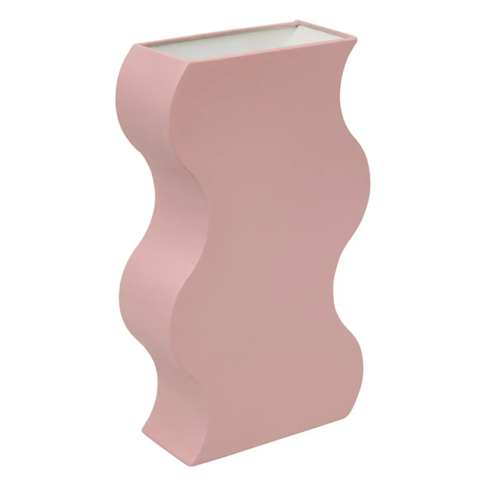 Vase Cheri rose H35cm
