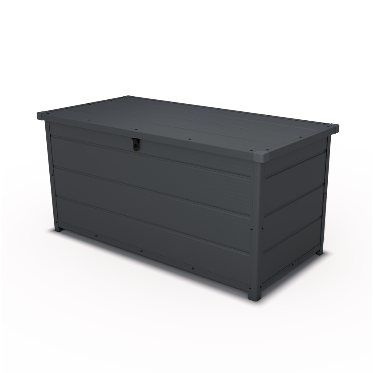 Coffre de jardin résine anthracite 780 L