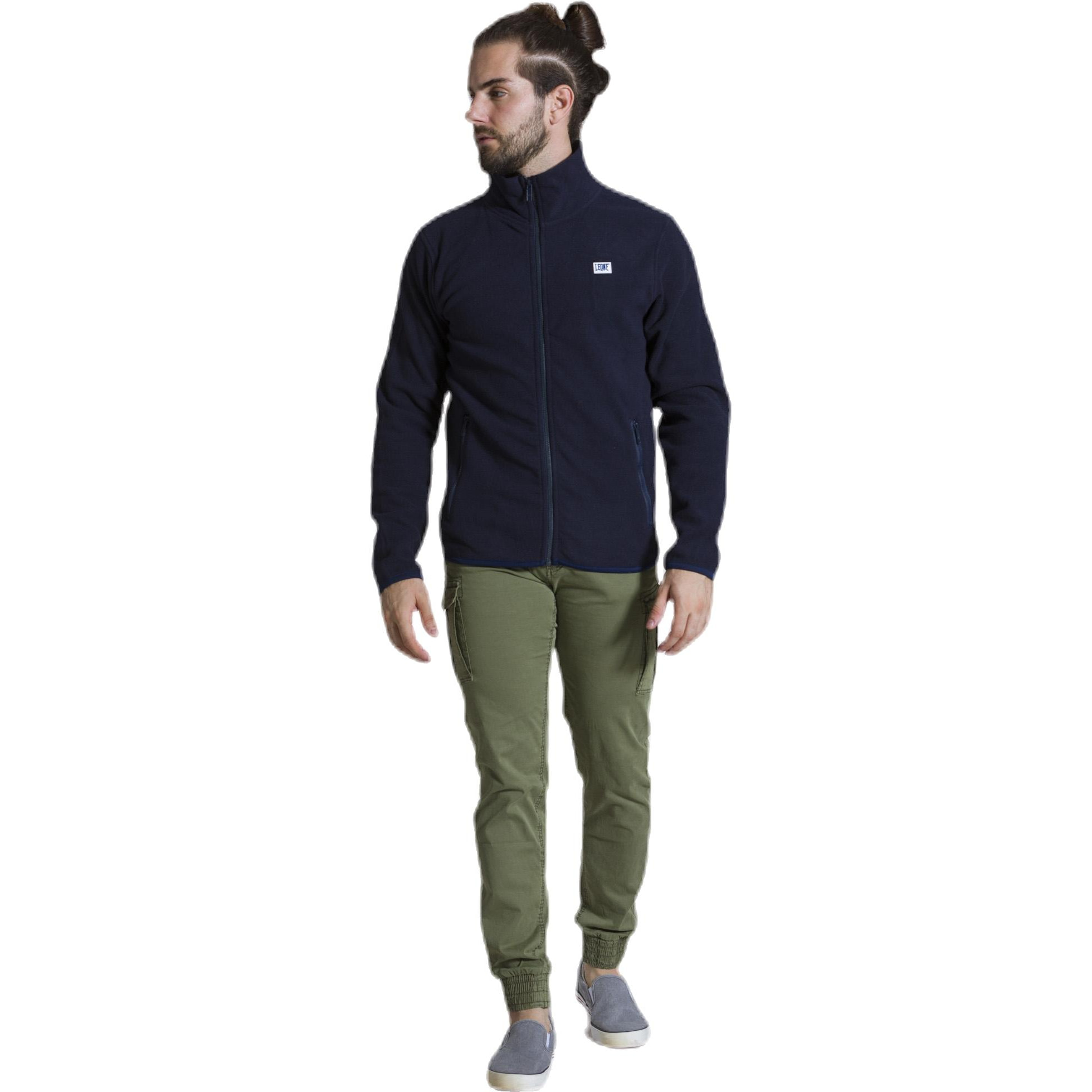 Chaqueta hombre con cremallera Leone 1947 Apparel Micro Polar