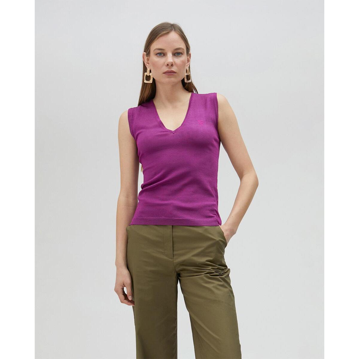 Top Basico in Maglia