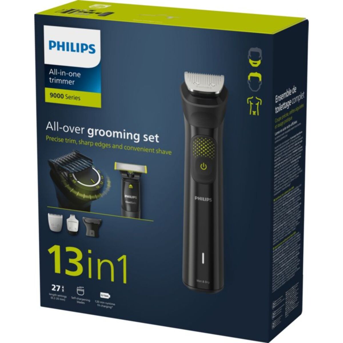 Tondeuse multi usages PHILIPS series 9000 MG9540/15