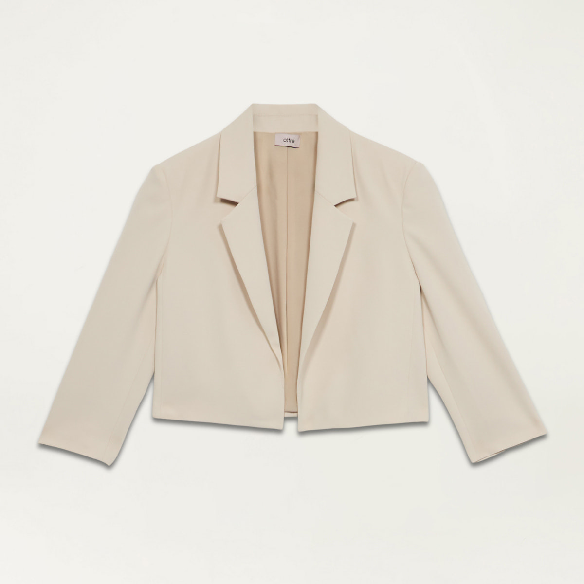 Oltre - Giacca blazer corta - Beige