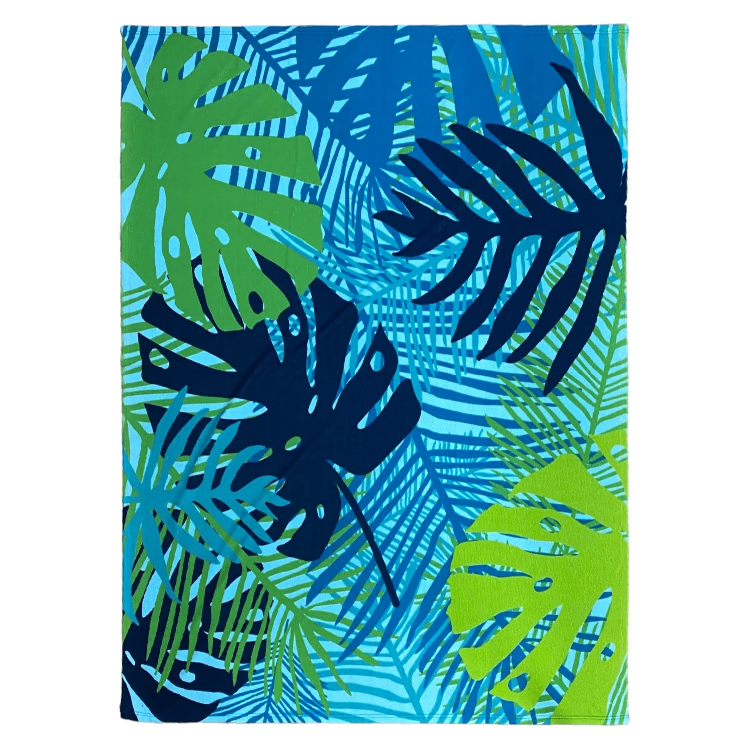 Serviette de plage microfibre Jungy 140x170 220g/m²