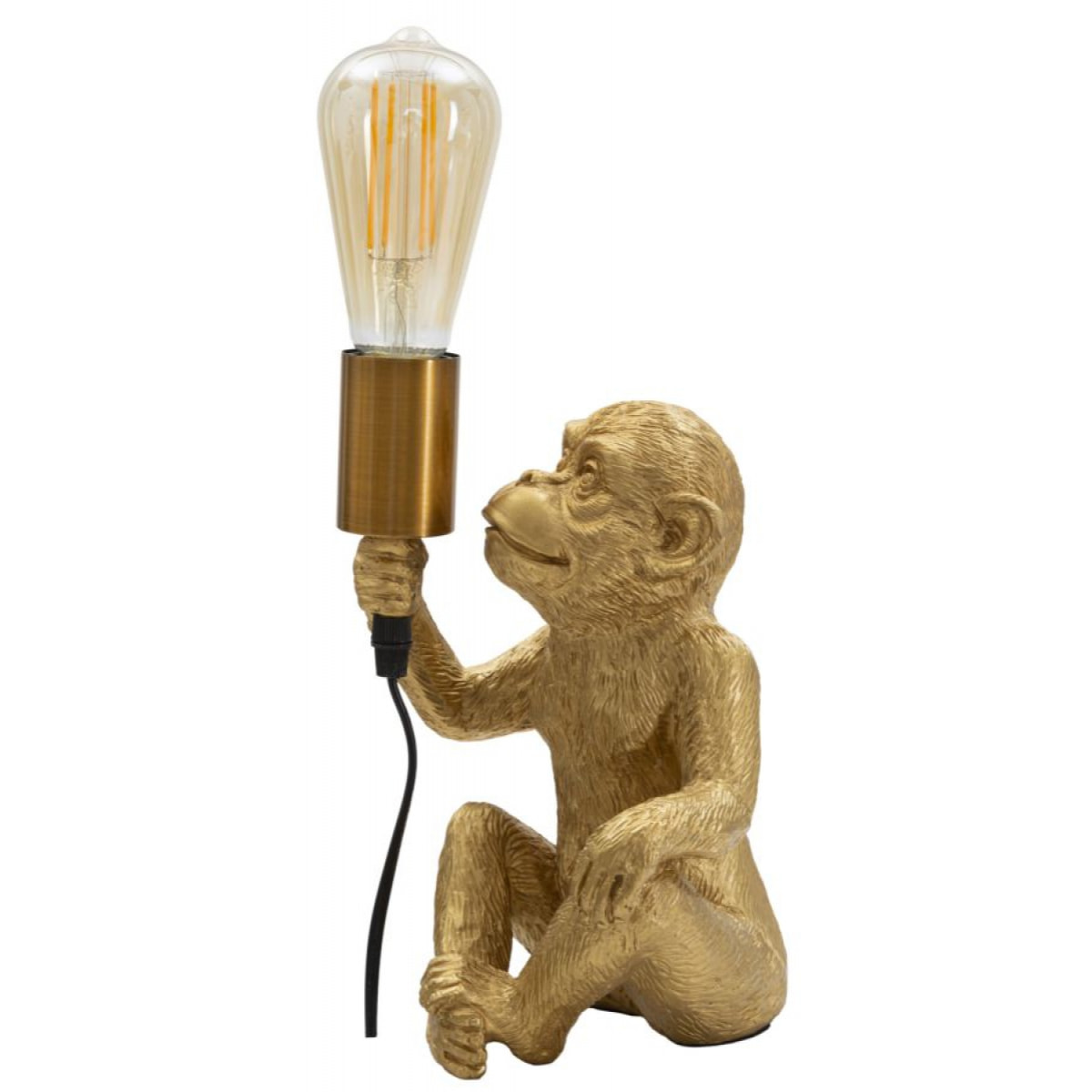 LAMPADA DA TAVOLO MONKEY CHARME 1921 DORATO