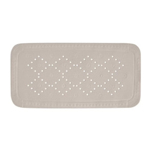 Tapis Fond de baignoire PVC ALASKA Taupe Spirella
