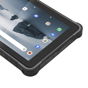 DAM Tablet rinforzato  T11 Pro 4G. Schermo FHD Android 11.10.1'' 1920x1200. 4 GB di RAM + 64 GB. IP67, rinforzato. GPS. 27,5x1,8x17,8 cm. Colore nero
