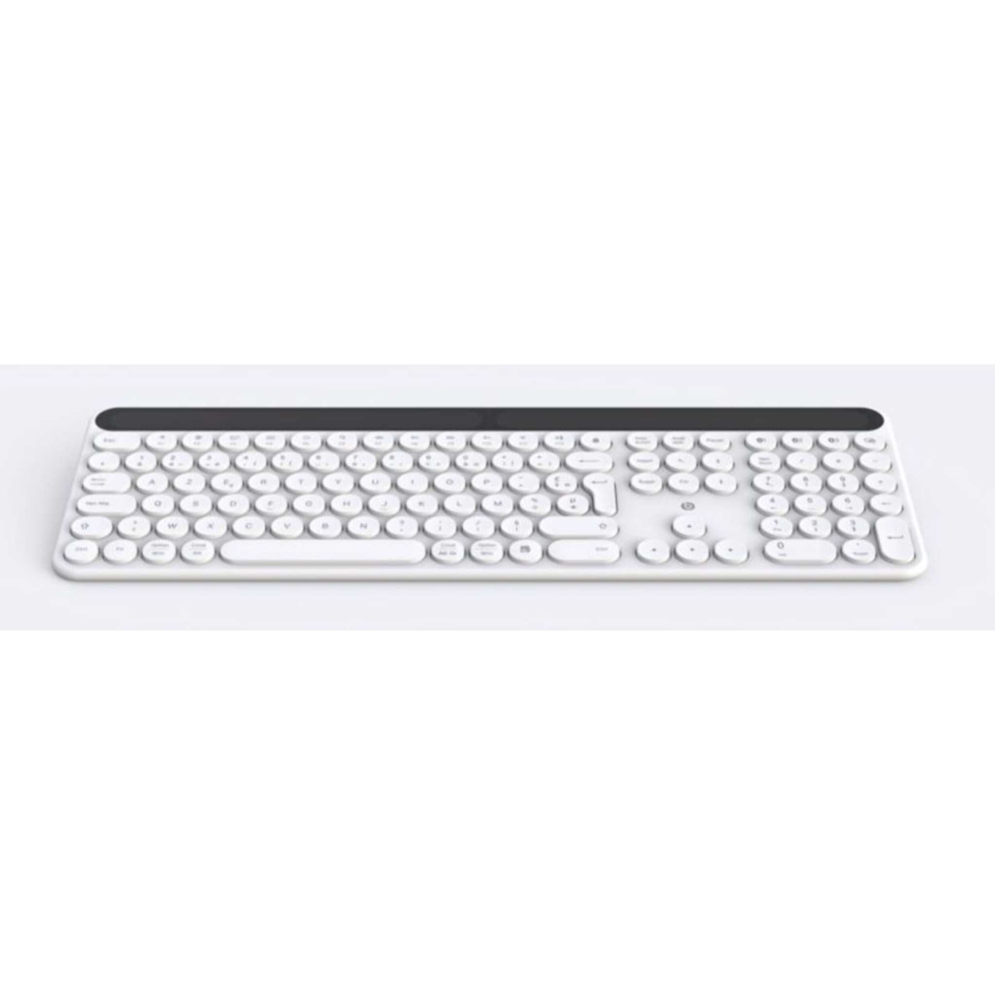 Clavier sans fil ESSENTIELB Solaire SKW Blanc