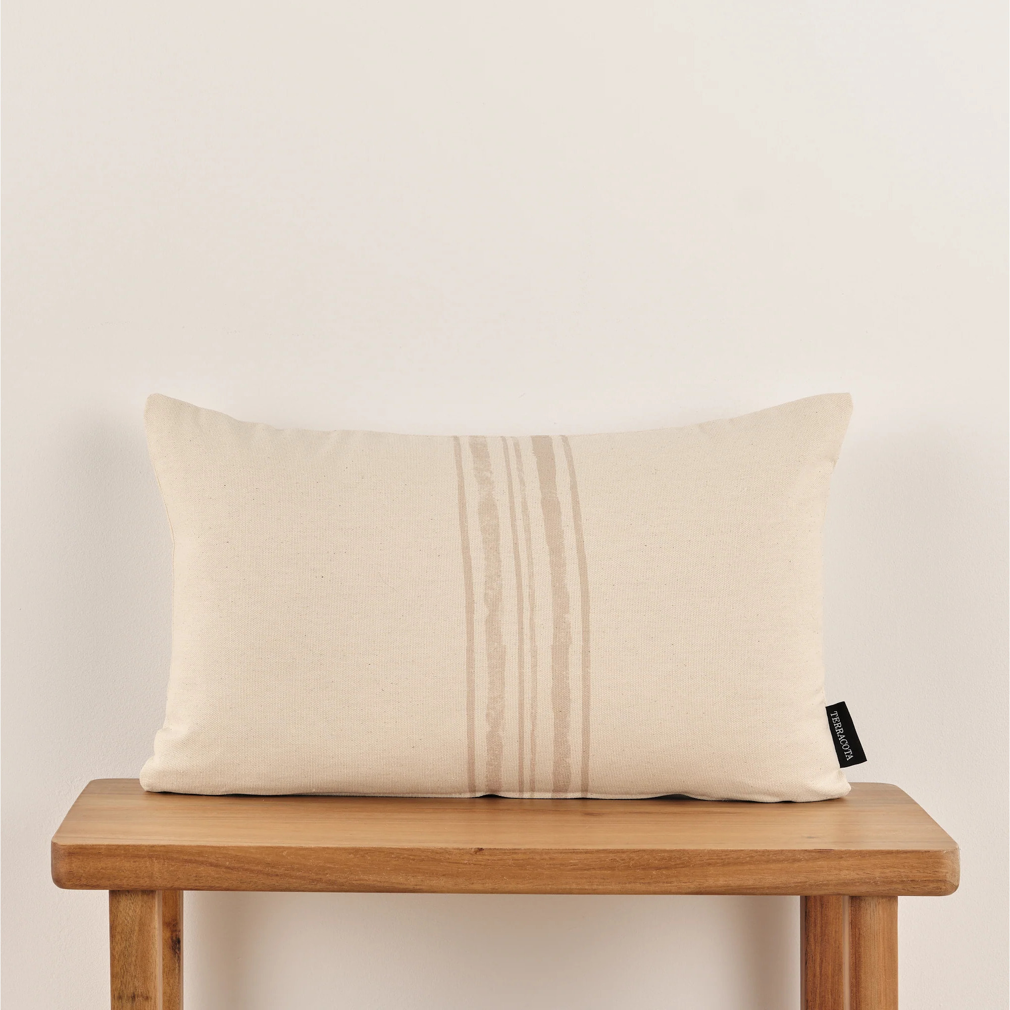 Housse de coussin 100 % coton 30x50 cm Elda C