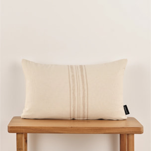 Housse de coussin 100 % coton 30x50 cm Elda C