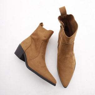 TRONCHETTO TEXANO LISCIO TABACCO