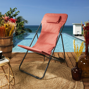 Transat Pliable Corfou Terracotta