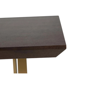 Mesa Comedor Fresno Acero Inoxidable Argos 240x100x77 Cm