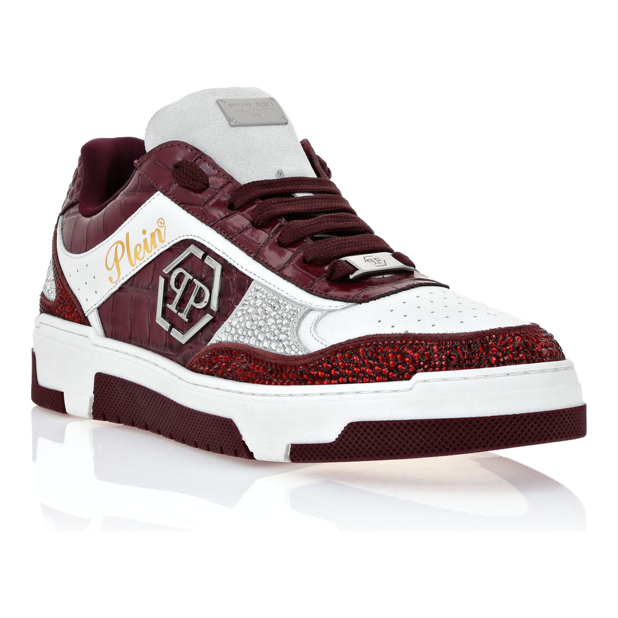 PHILIPP PLEIN Lo-Top Sneakers COCCO