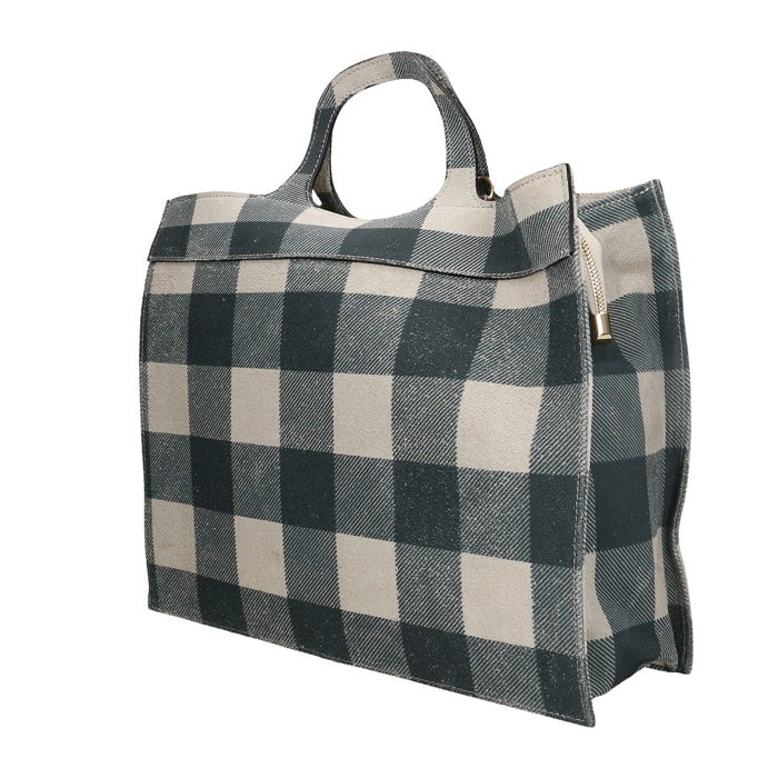 Borsa a mano da donna - Modello Edera - Vera pelle - 19.0 x 28.0 x 8.0 cm