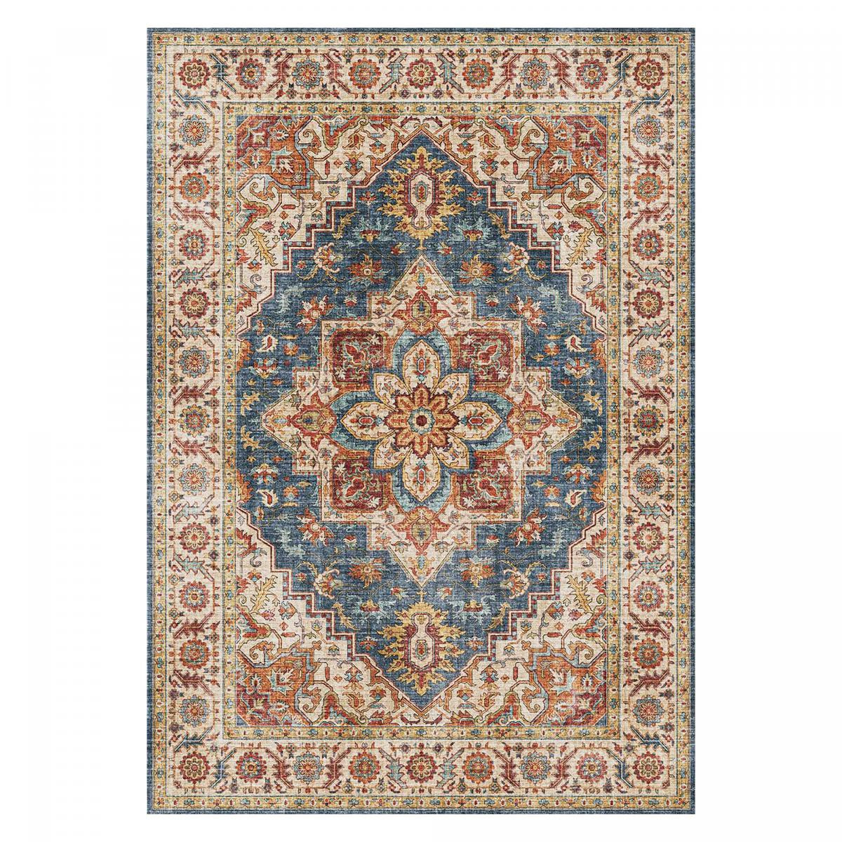 Tapis salon et chambre tissé motif oriental BALE