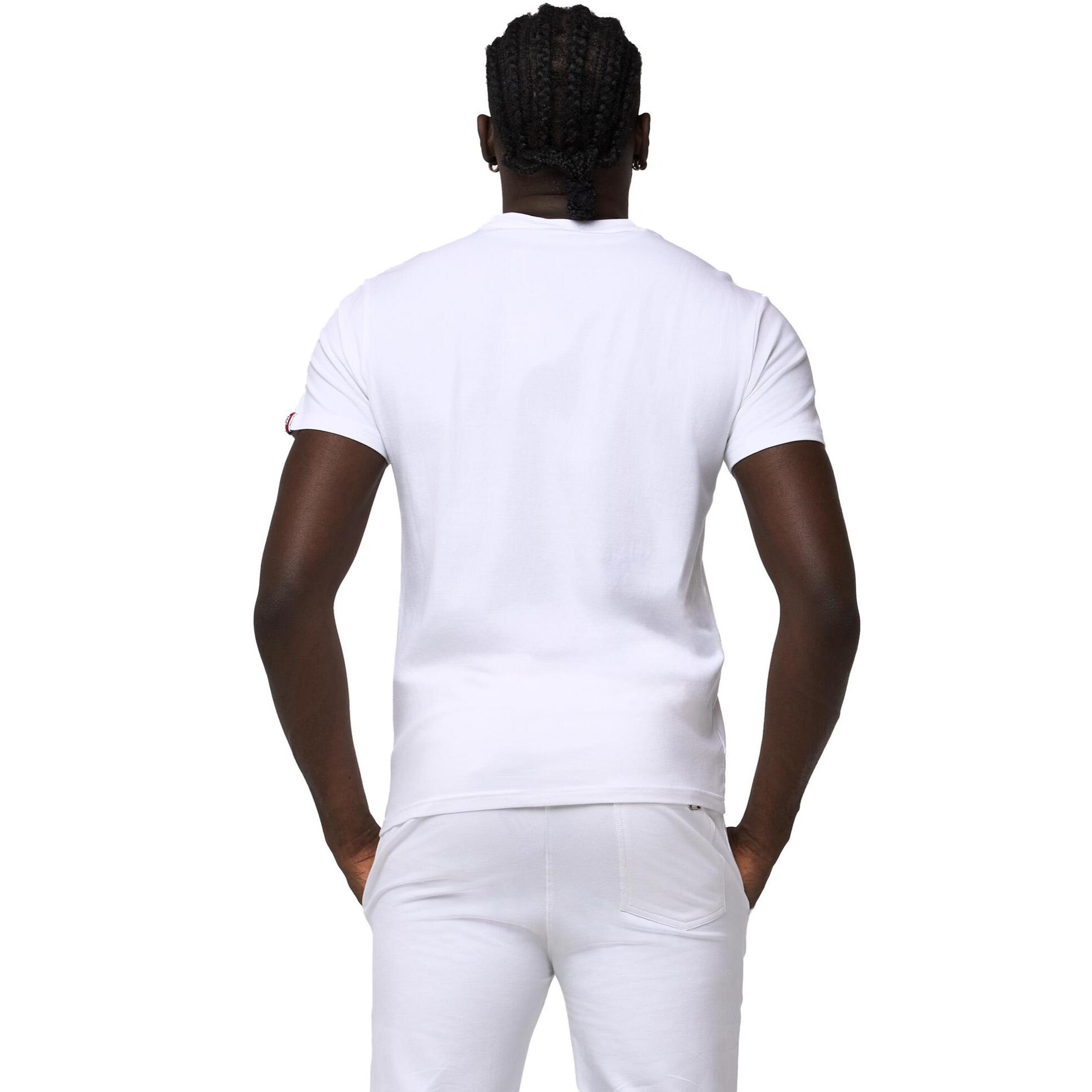 T-shirt uomo maniche corte piccolo logo