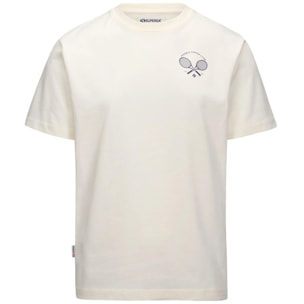 T-Shirts & Top Superga Uomo Donna Bianco Tennis Club T-Shirt