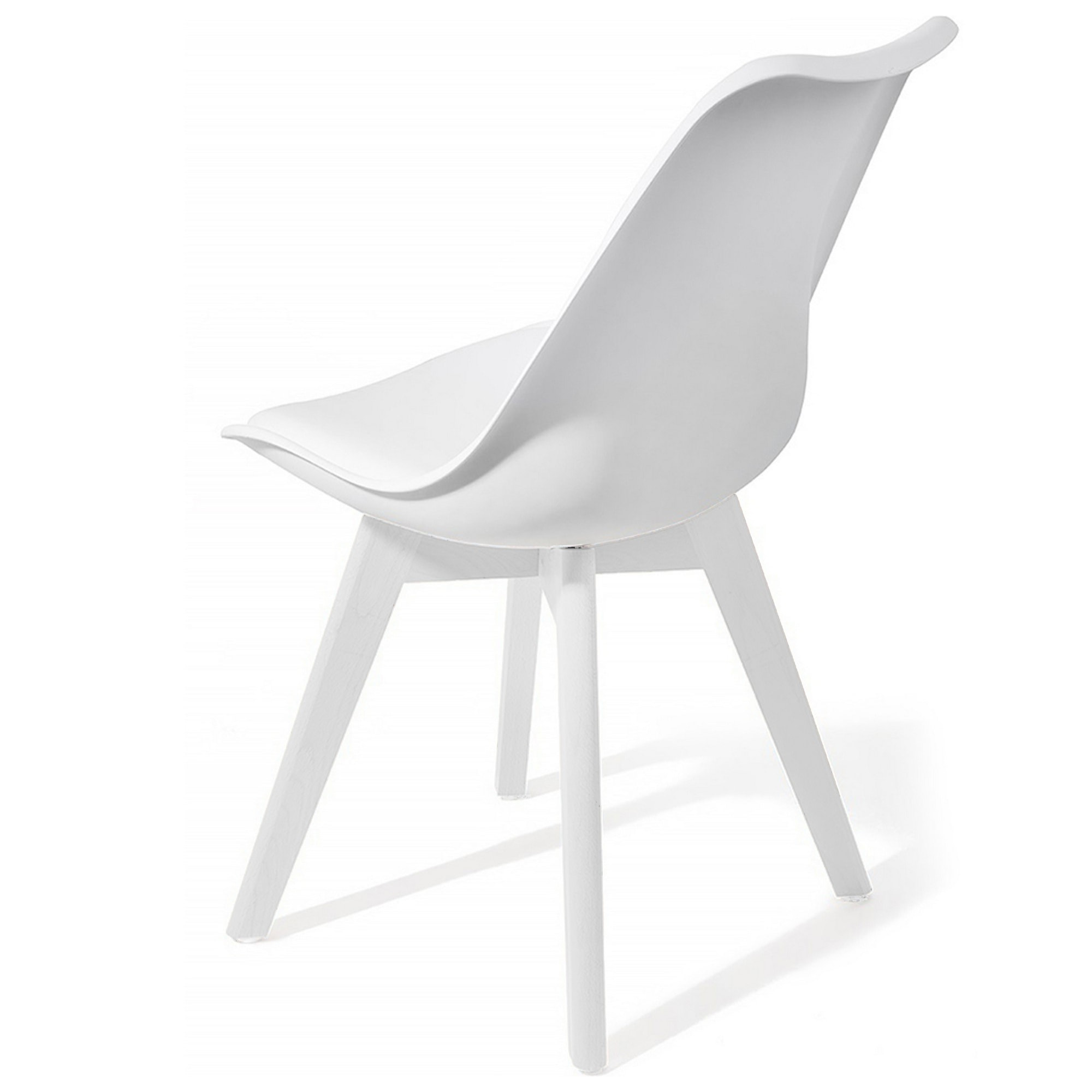 Oresteluchetta Set 4 sedie SMART FULL WHITE