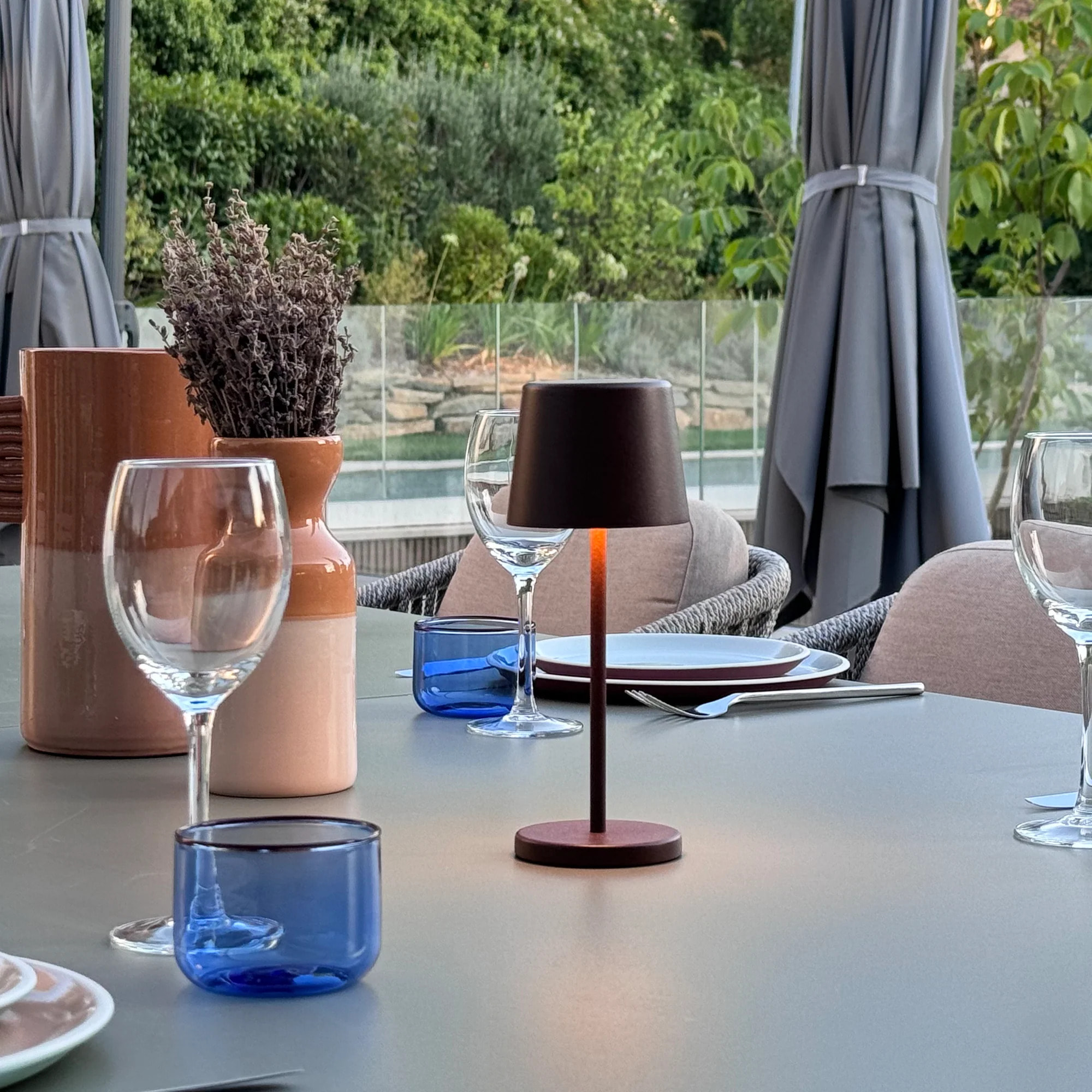 6 Lampe MINI KELLY + Socle de charge