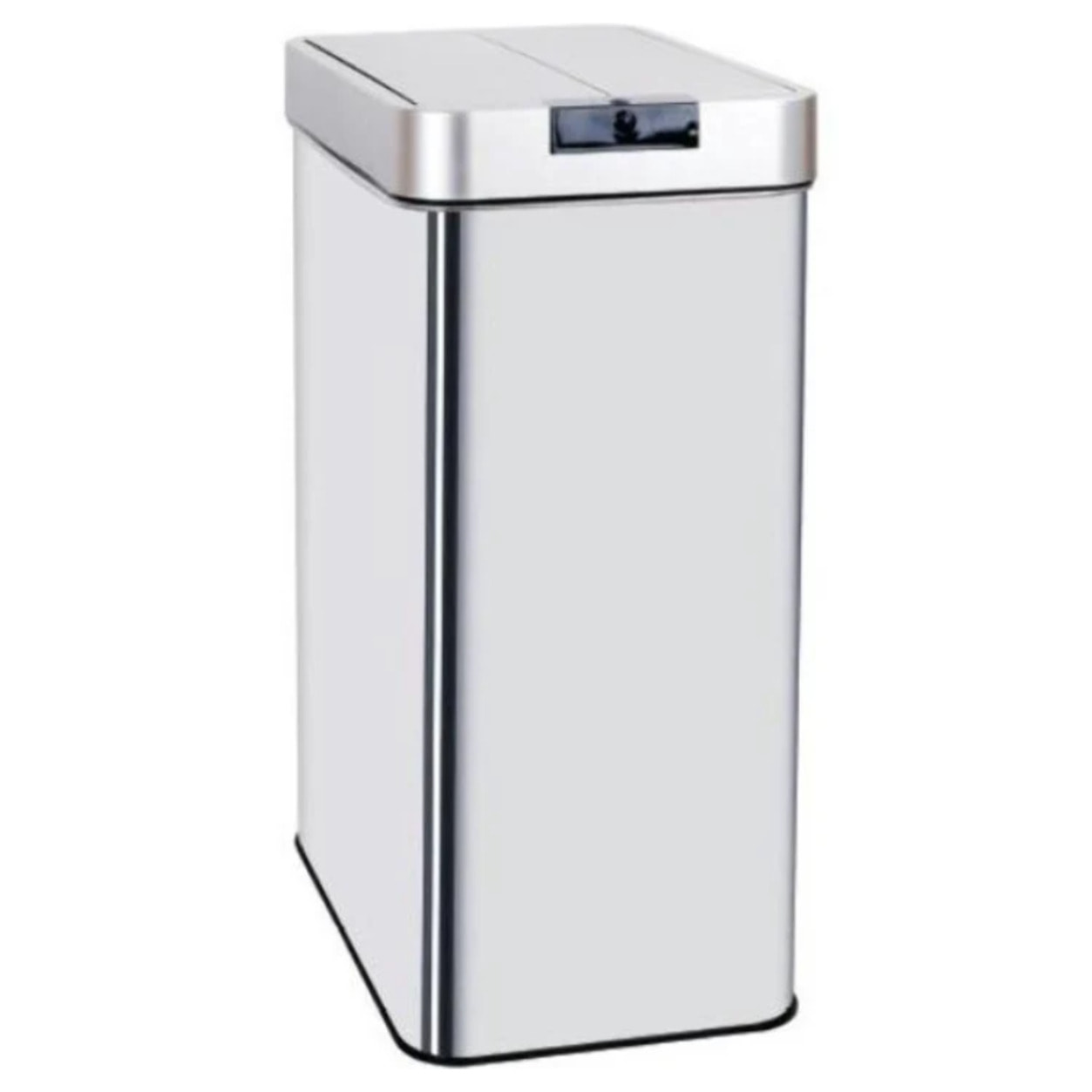 Poubelle automatique inox SILVERLAKE argent 60L