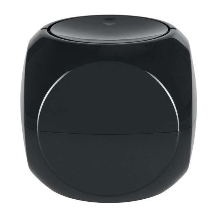 Poubelle à bascule Poubelle PP DICE 1L Noir Spirella