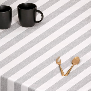 Mantel antimanchas KODA GRIS - 100% algodón