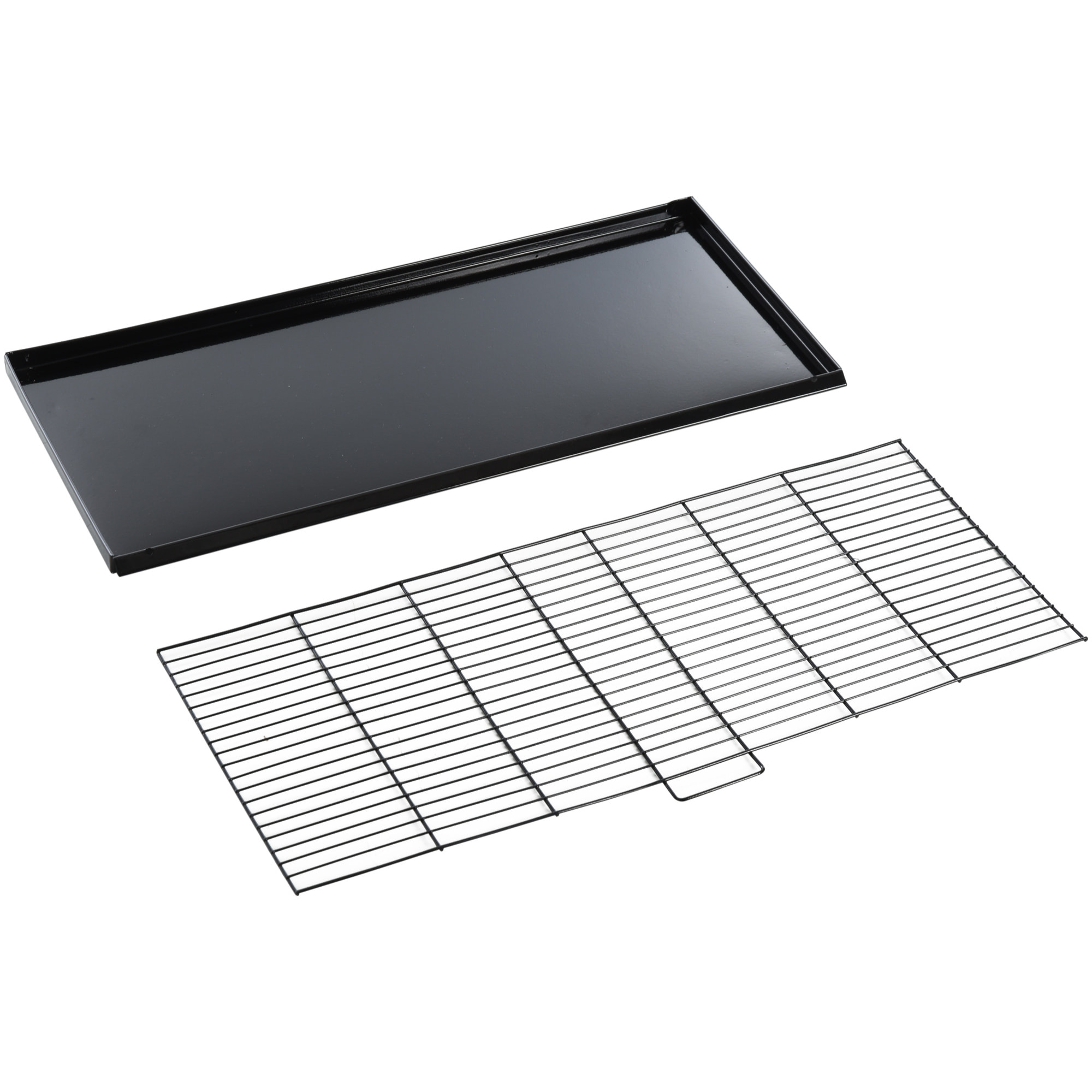 Jaula para Pájaros con Divisor Pajarera con Ganchos Superiores Puertas Comederos Perchas y Bandeja Extraíble para Canarios Periquitos 59,5x26,5x39,5 cm Negro