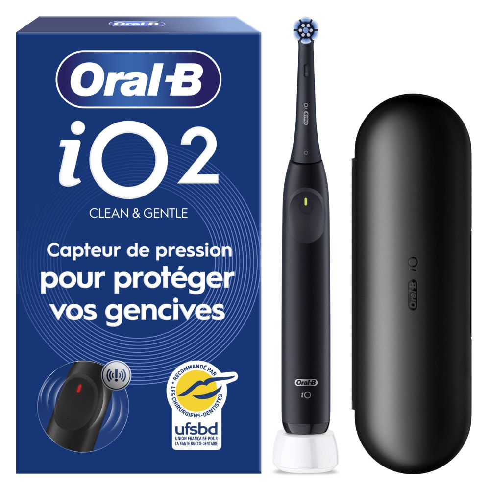 Oral-B iO2 Brosse À Dents Électrique Noire