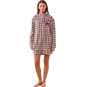 Vestaglia donna micropile scots Noidinotte