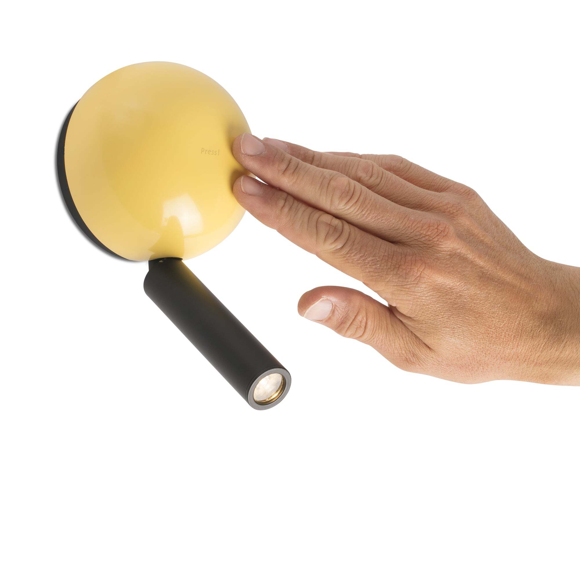 PRESS Lampe applique lecteur jaune