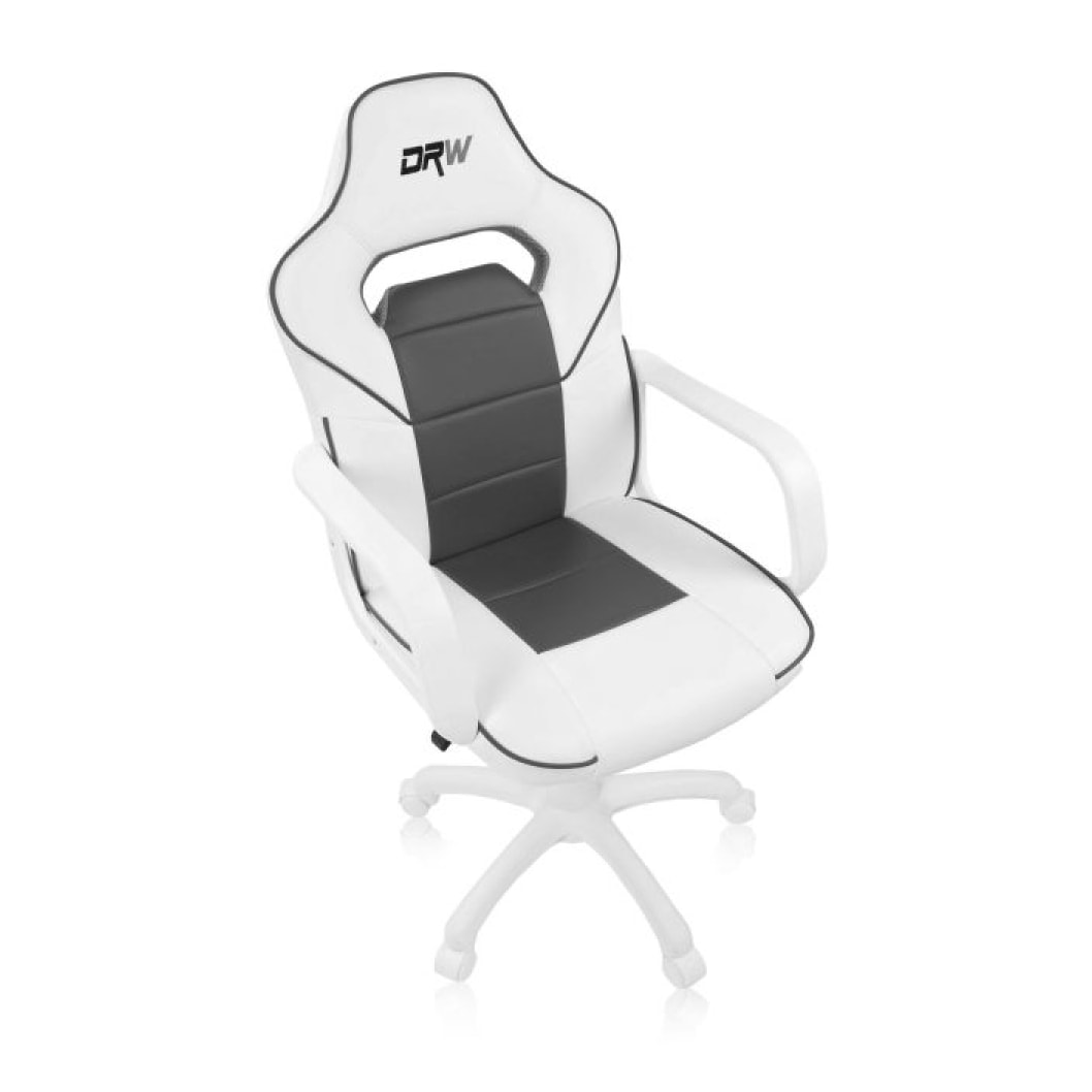 Silla gaming DRW Blanco - Gris DRW