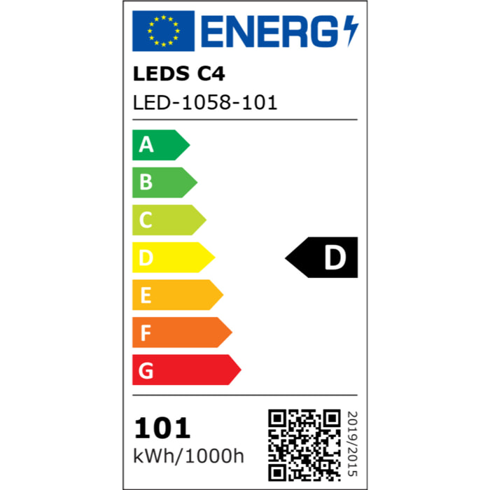 Ledsc4 - Colgante Luno Slim Pendant Large Aluminio, Policarbonato Negro, MICROPRISMATIC