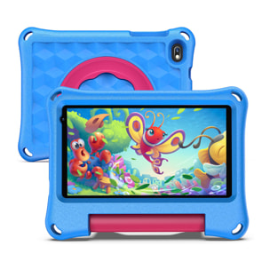 DAM Tablet Infantil K718 3G WiFi. SO Android 5.0. Pantalla 7'' 1024x600px. MTK 6582 1GB RAM + 16GB. Doble cámara. 21x3x16,5 Cm. Color: Azul