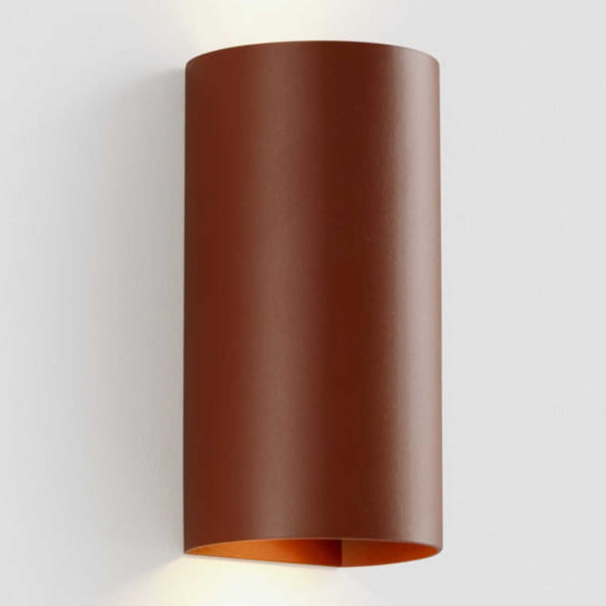 SOLE 2L Lampada da parete rotondo terracotta