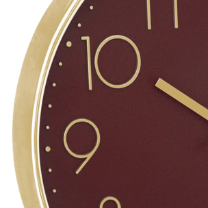 Horloge 3D "Laure" gold D30cm