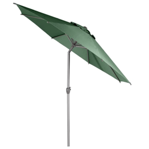 Parasol droit rond Loompa Vert olive