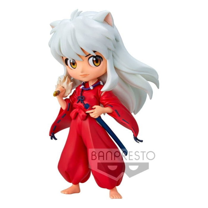 Inuyasha Q Posket Mini Figura Inuyasha 14 Cm Banpresto