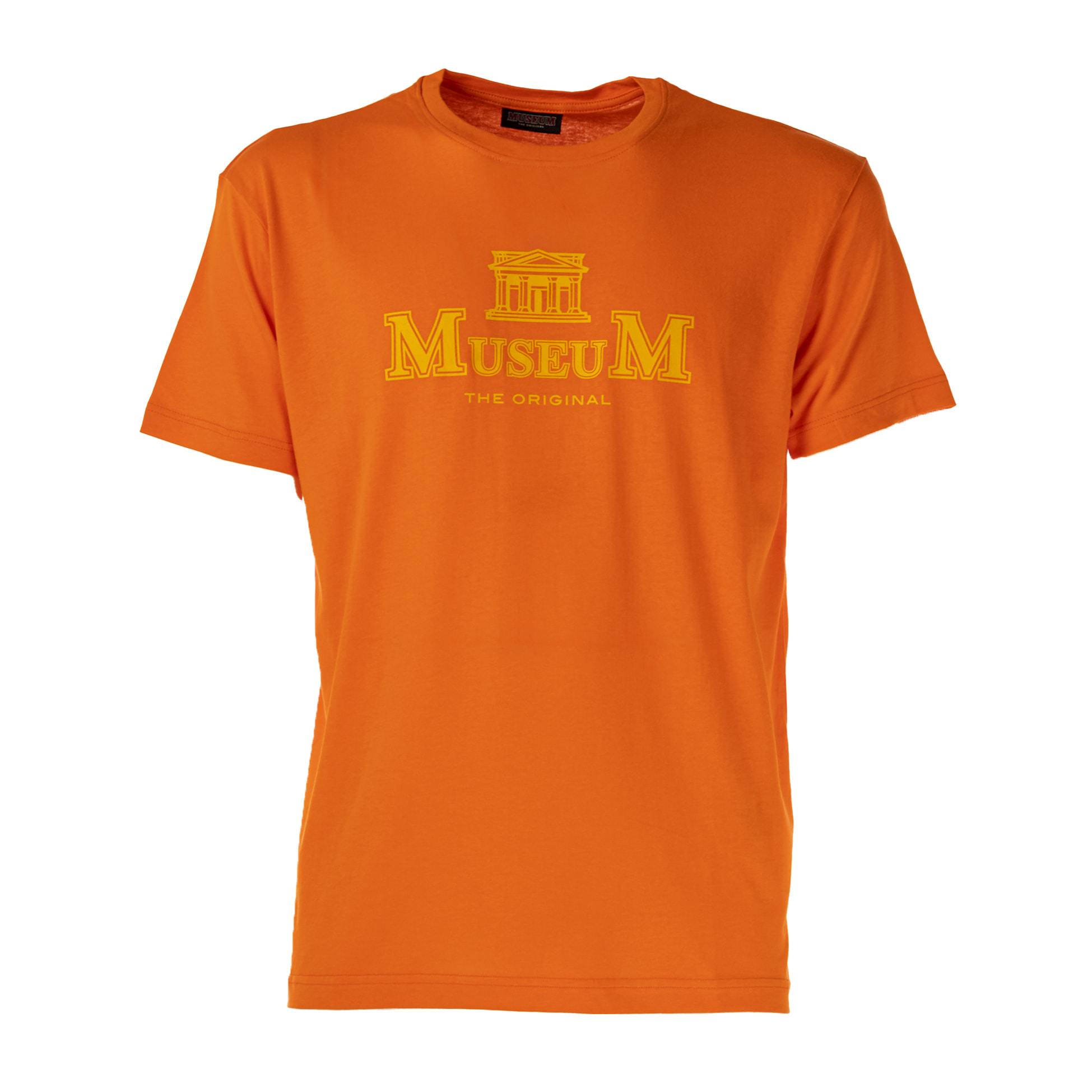 MUSEUM t-shirt uomo arancio