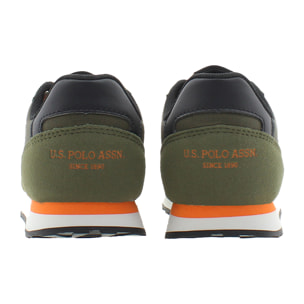 Sneakers U.S. Polo Assn. verde militare