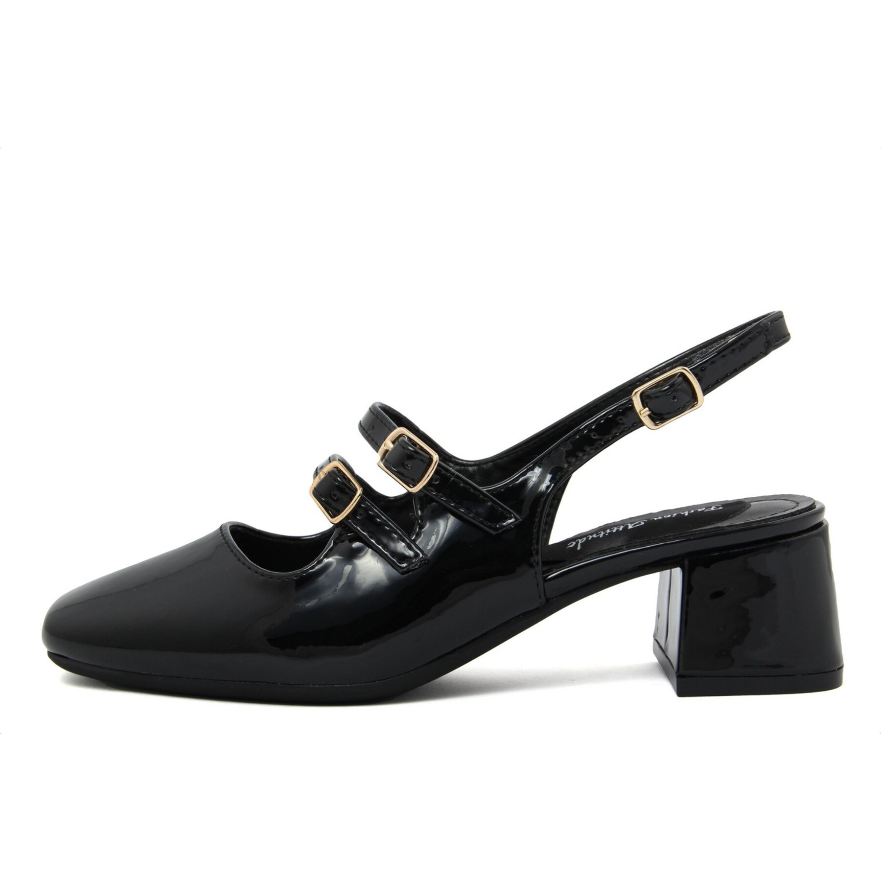 Slingback Donna colore Nero-Altezza tacco:5cm