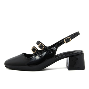 Slingback Donna colore Nero-Altezza tacco:5cm