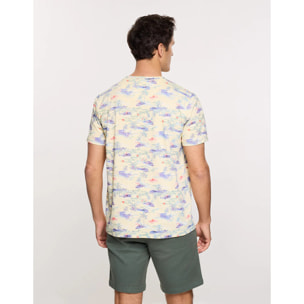 Camiseta Manga Corta Amarillo - Sunbay